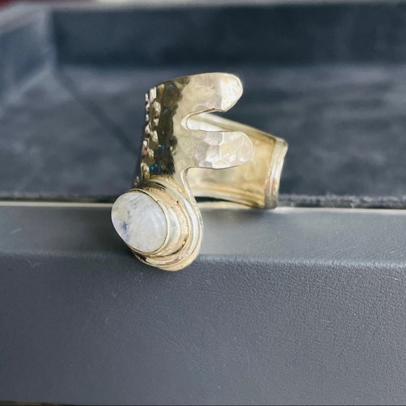 🤍 Stunning Moonstone & Opal Silver Rings 🤍 - Picture 14 of 17